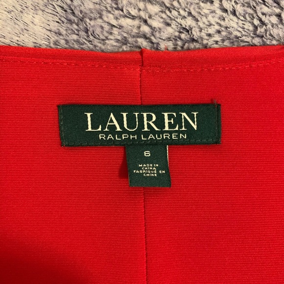 Ralph Lauren Red Dress - Picture 7 of 7